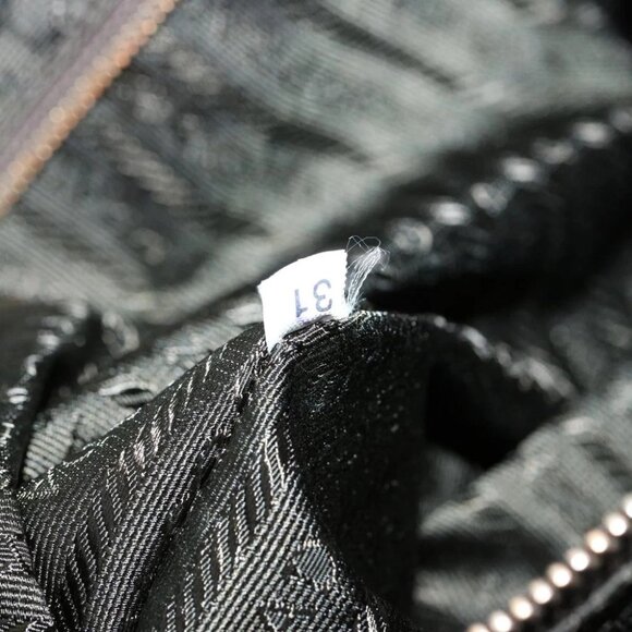 PRADA Hand Bag Nylon Beige Auth 69941 - Picture 12 of 15